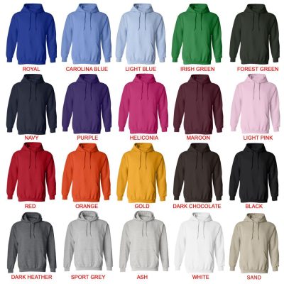 hoodie color chart - IVE Store