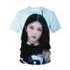 Fashion Kpop IVE 3D Print T shirts Women Harajuku Streetwear Casual Y2k Short Sleeve T Shirt 1 - IVE Store