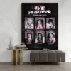 Korea Kpop I Ive Poster Sticky Posters Retro Kraft Paper Sticker DIY Room Bar Cafe Aesthetic 1 - IVE Store