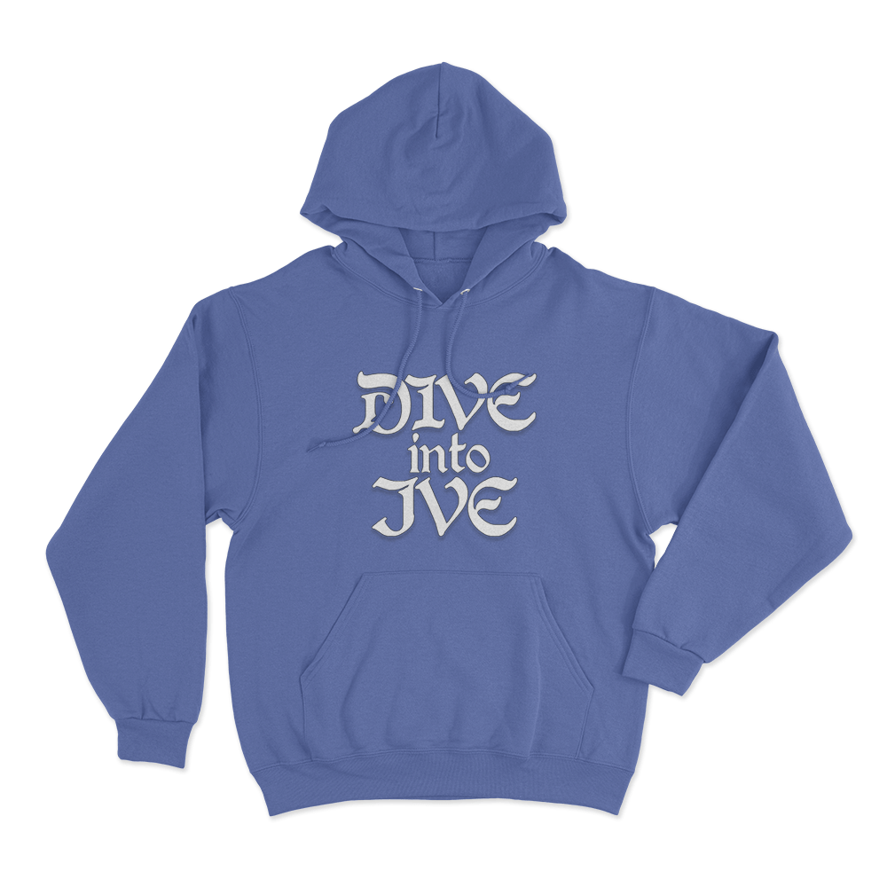Dive Into IVE Unisex Hoodie Blue Dive Into IVE Unisex Hoodie Blue