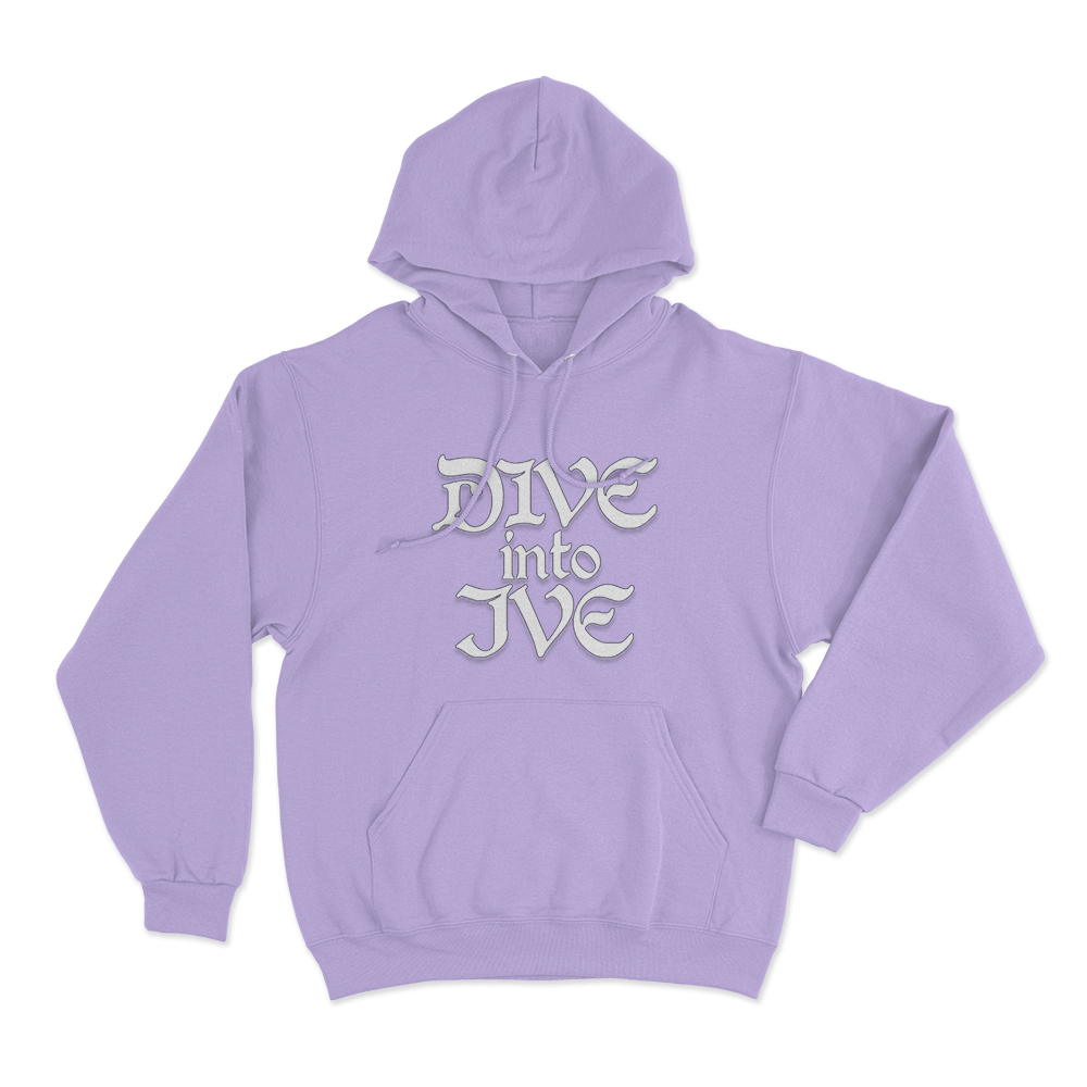 Dive Into IVE Unisex Hoodie Purple Dive Into IVE Unisex Hoodie Purple