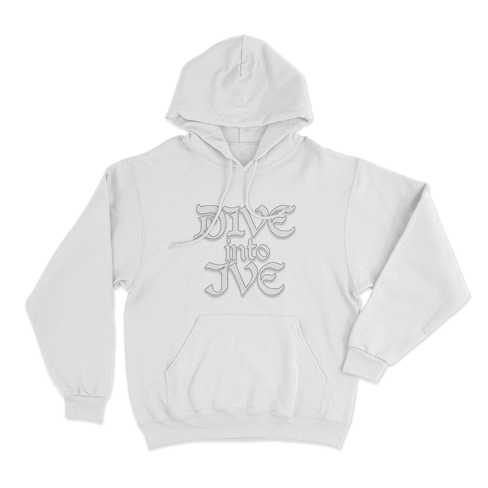 Dive Into IVE Unisex Hoodie White Dive Into IVE Unisex Hoodie White