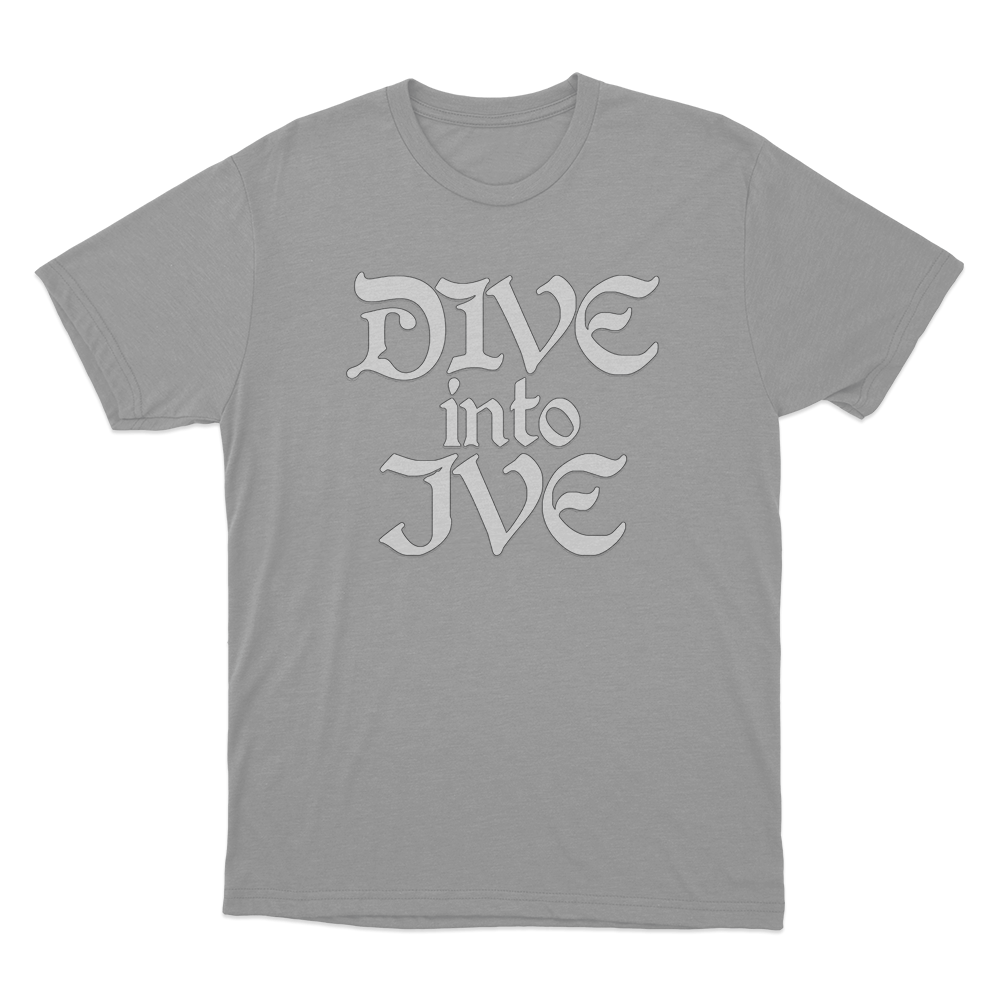Dive Into IVE Unisex T Shirt Grey Dive Into IVE Unisex T Shirt Grey