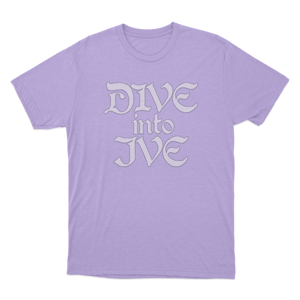 Dive Into IVE Unisex T Shirt Purple Dive Into IVE Unisex T Shirt Purple