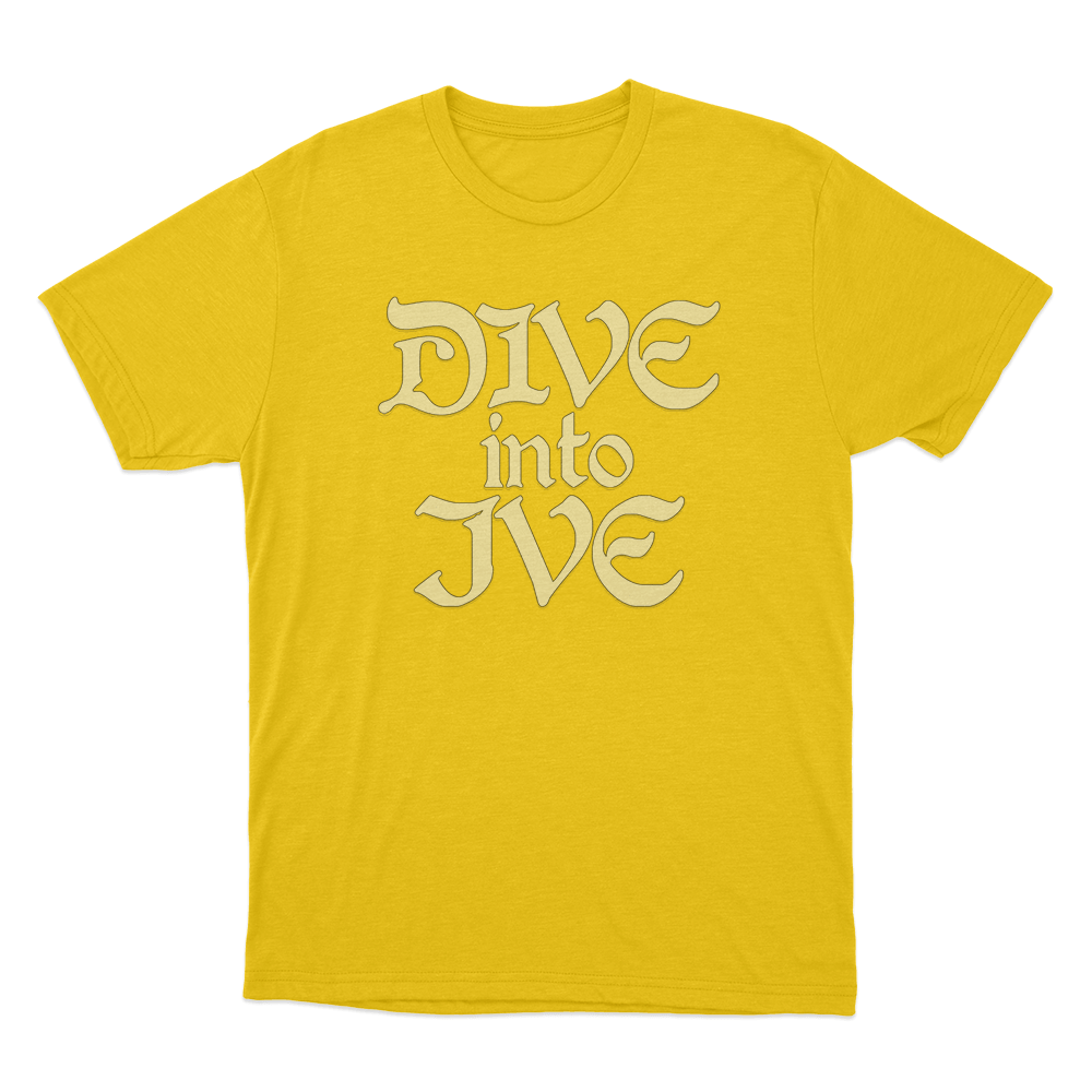 Dive Into IVE Unisex T Shirt Yellow Dive Into IVE Unisex T Shirt Yellow