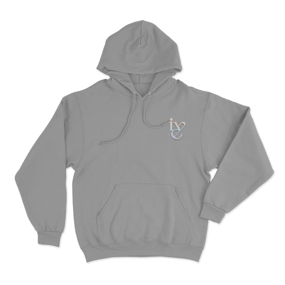 IVE Logo Unisex Hoodie Grey IVE Logo Unisex Hoodie Grey