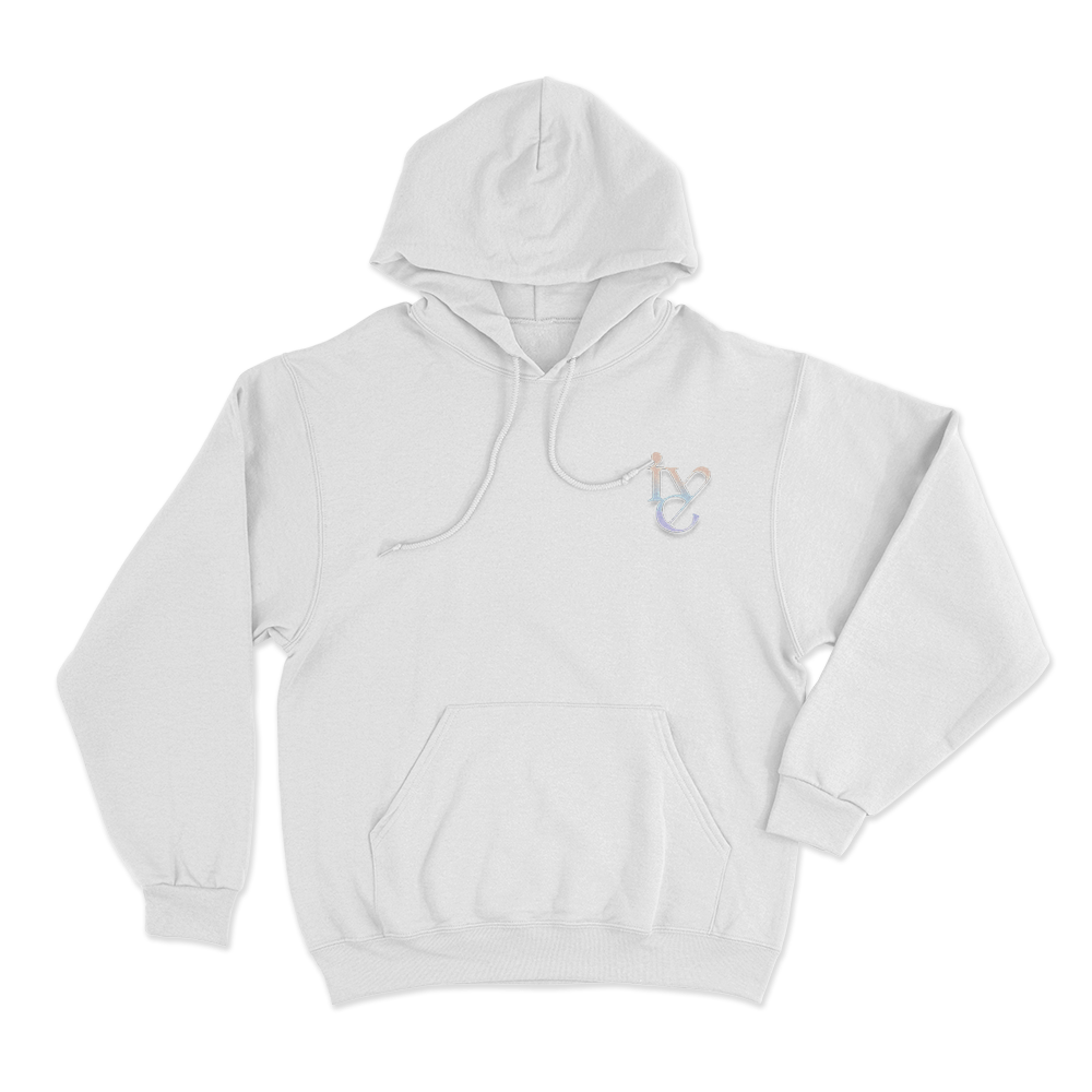IVE Logo Unisex Hoodie White IVE Logo Unisex Hoodie White