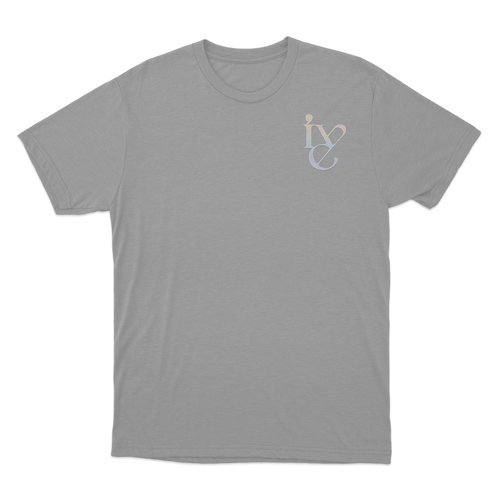 IVE Logo Unisex T Shirt Grey IVE Logo Unisex T Shirt Grey