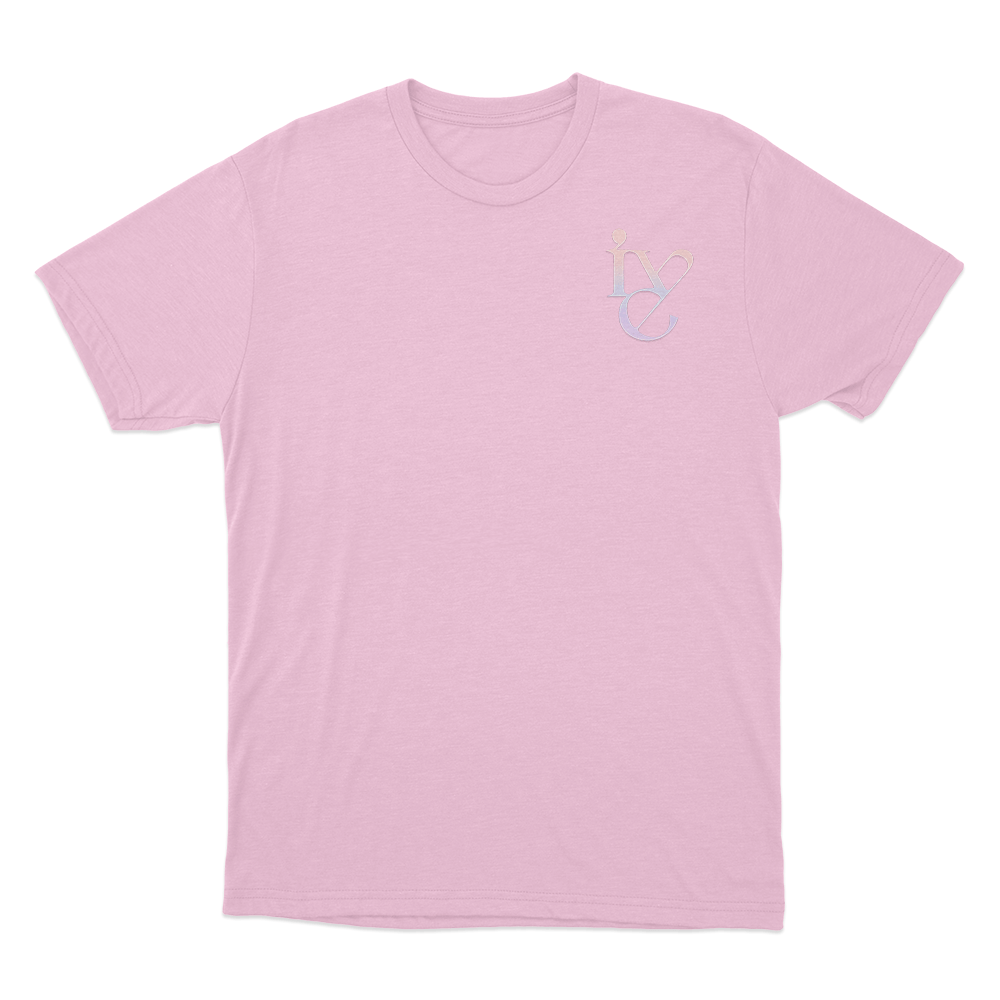 IVE Logo Unisex T Shirt Pink IVE Logo Unisex T Shirt Pink