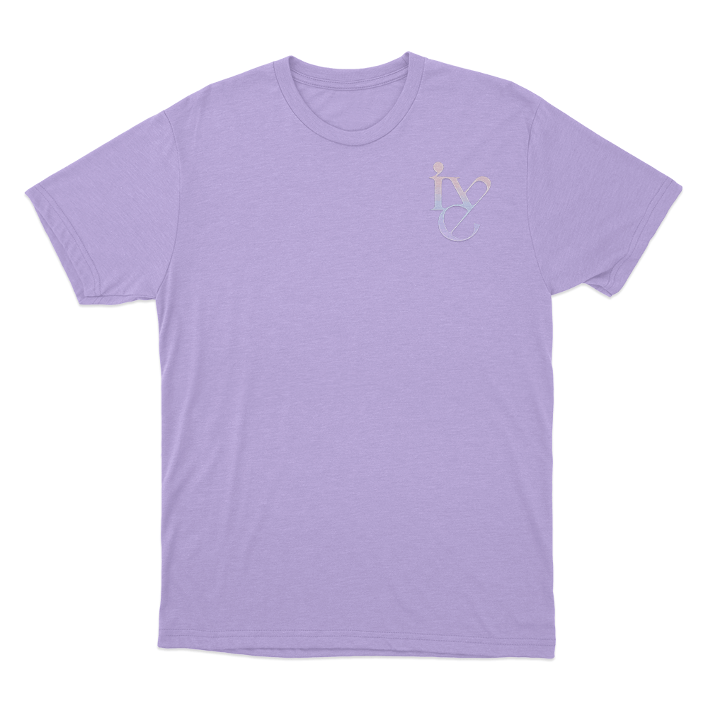 IVE Logo Unisex T Shirt Purple IVE Logo Unisex T Shirt Purple