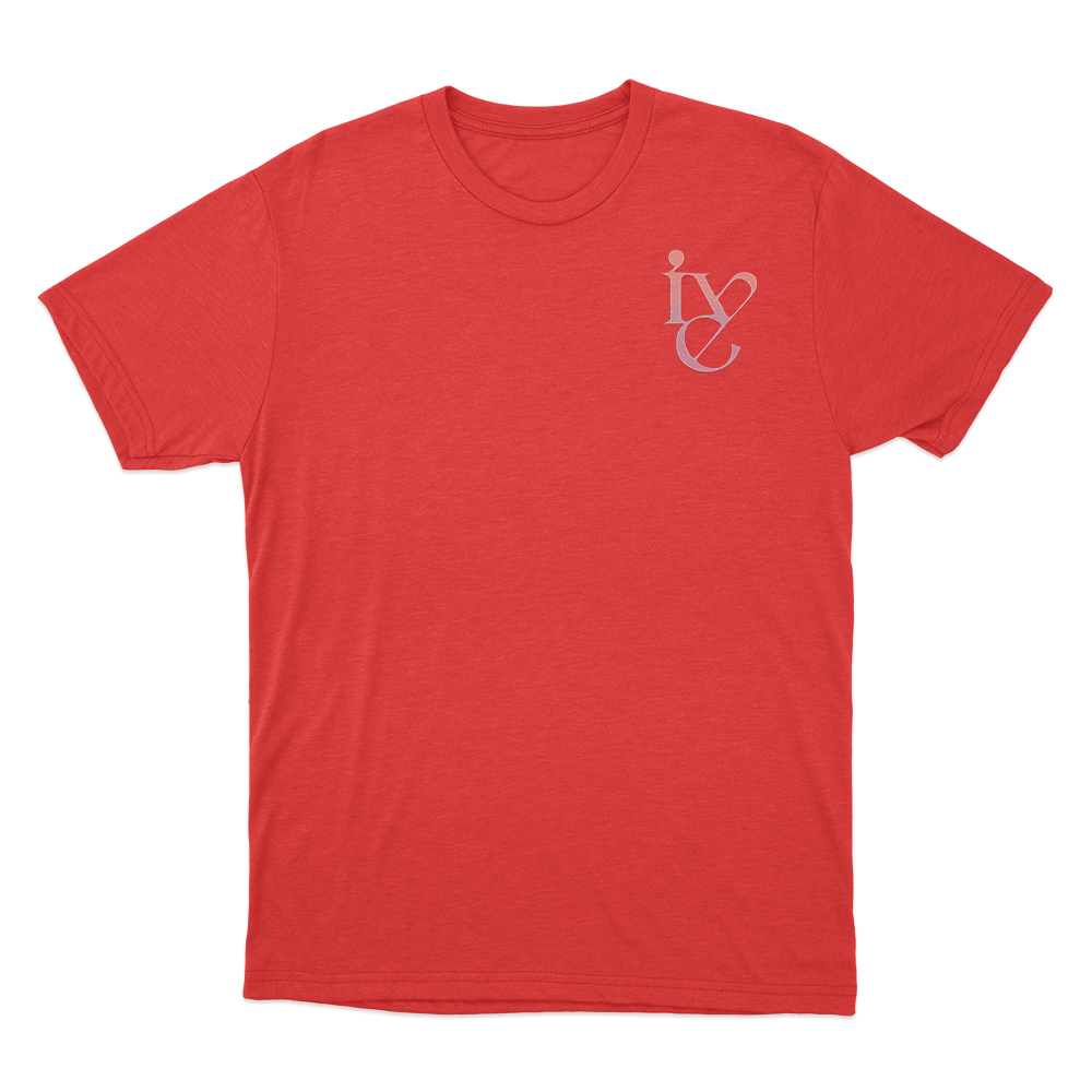 IVE Logo Unisex T Shirt Red IVE Logo Unisex T Shirt Red