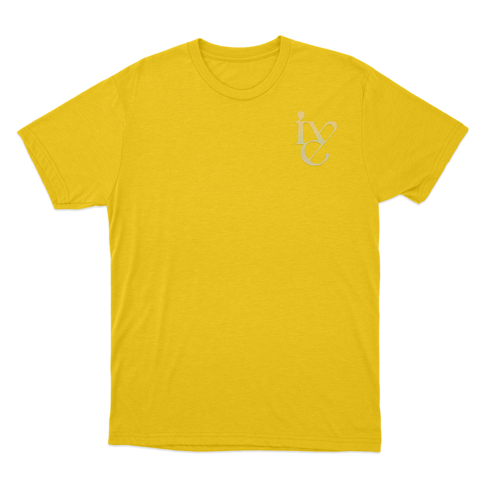 IVE Logo Unisex T Shirt Yellow IVE Logo Unisex T Shirt Yellow