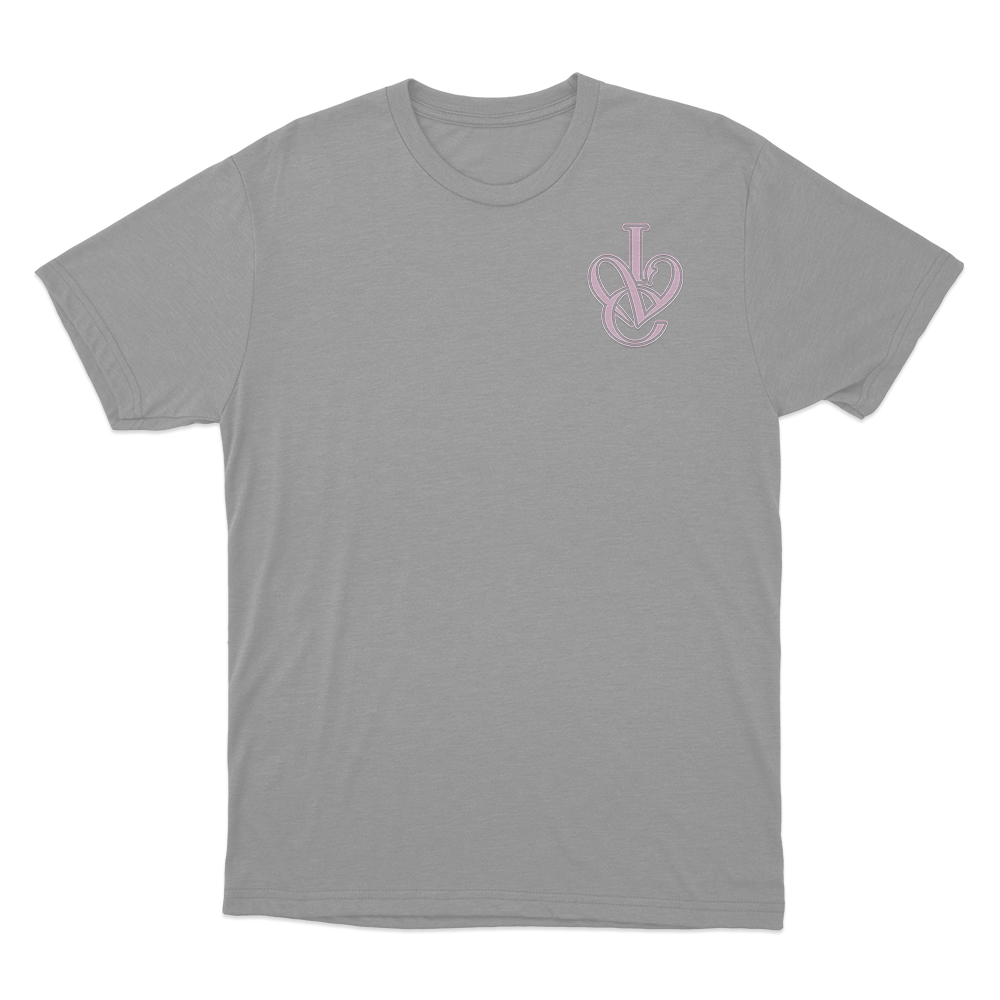 IVE Tour Logo Unisex T Shirt Grey IVE Tour Logo Unisex T Shirt Grey