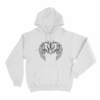 IVE Tribal Heart CrestUnisex Hoodie White