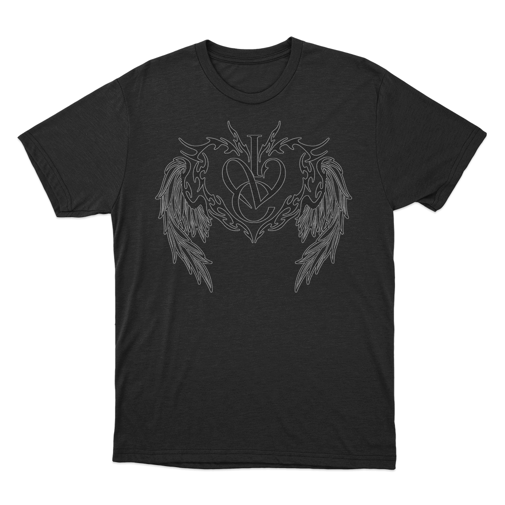 IVE Tribal Heart CrestUnisex T Shirt Black IVE Tribal Heart CrestUnisex T Shirt Black