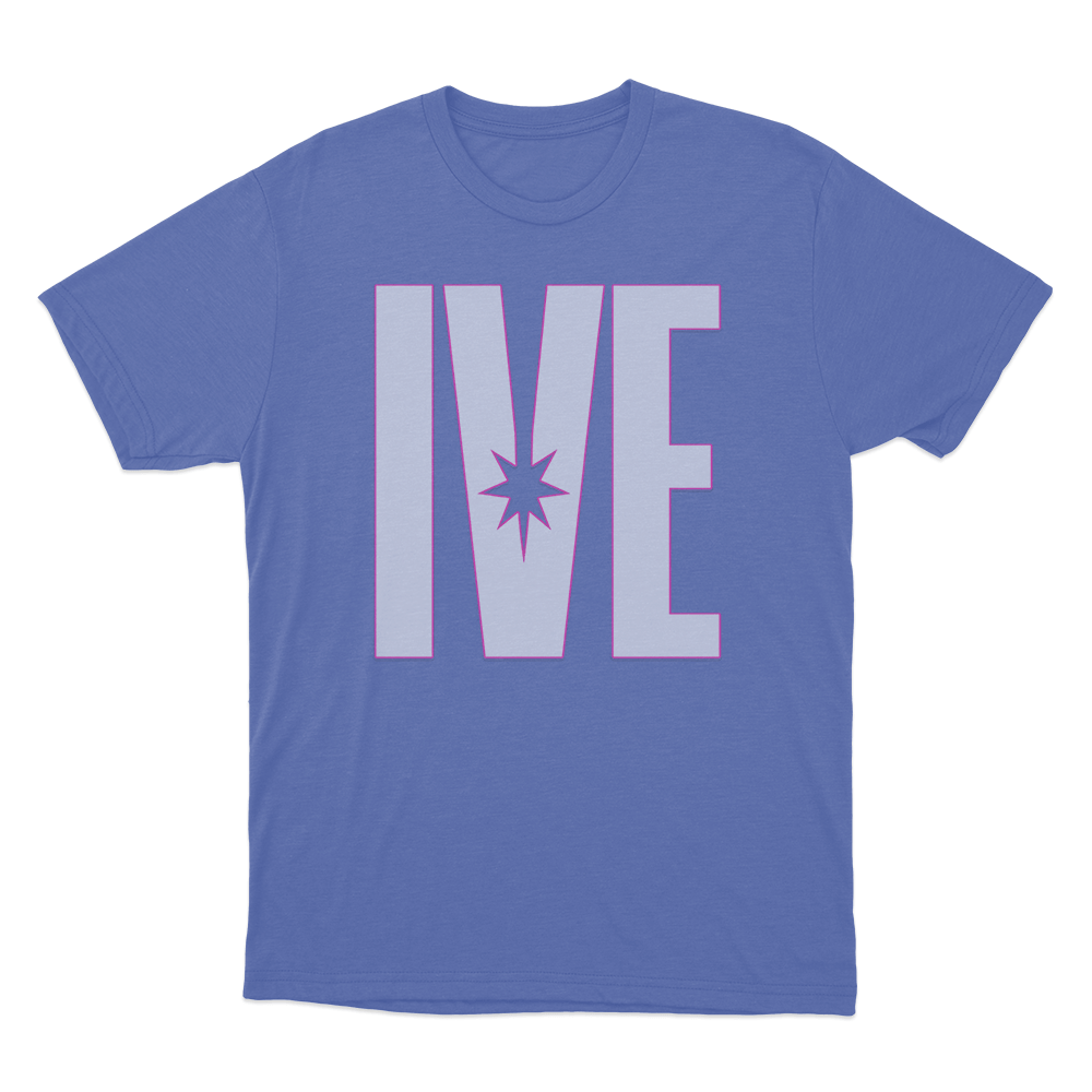 IVE Unisex T Shirt Blue IVE Unisex T Shirt Blue