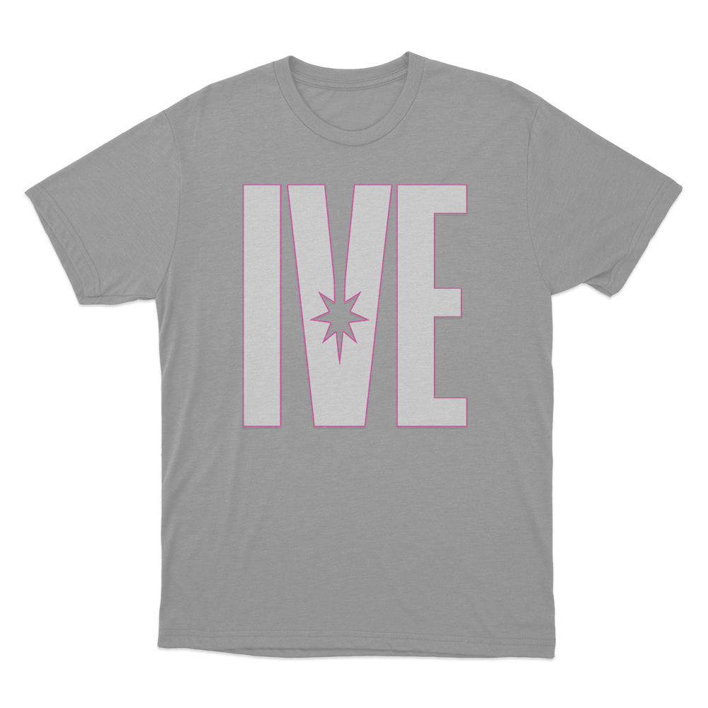 IVE Unisex T Shirt Grey IVE Unisex T Shirt Grey