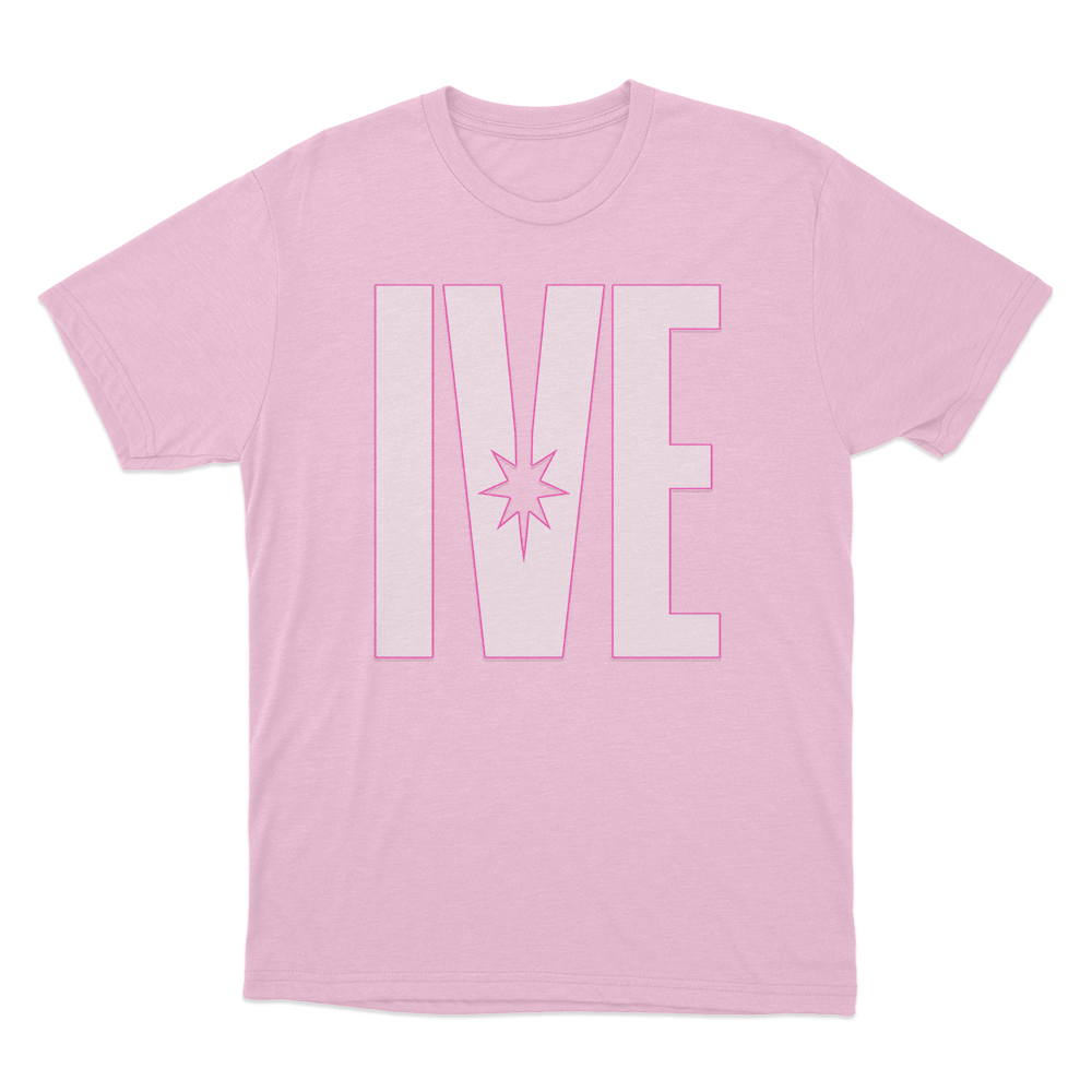 IVE Unisex T Shirt Pink IVE Unisex T Shirt Pink