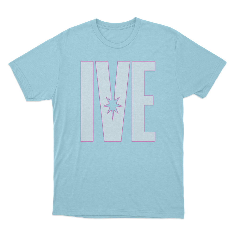 IVE Unisex T Shirt Sky Blue IVE Unisex T Shirt Sky Blue