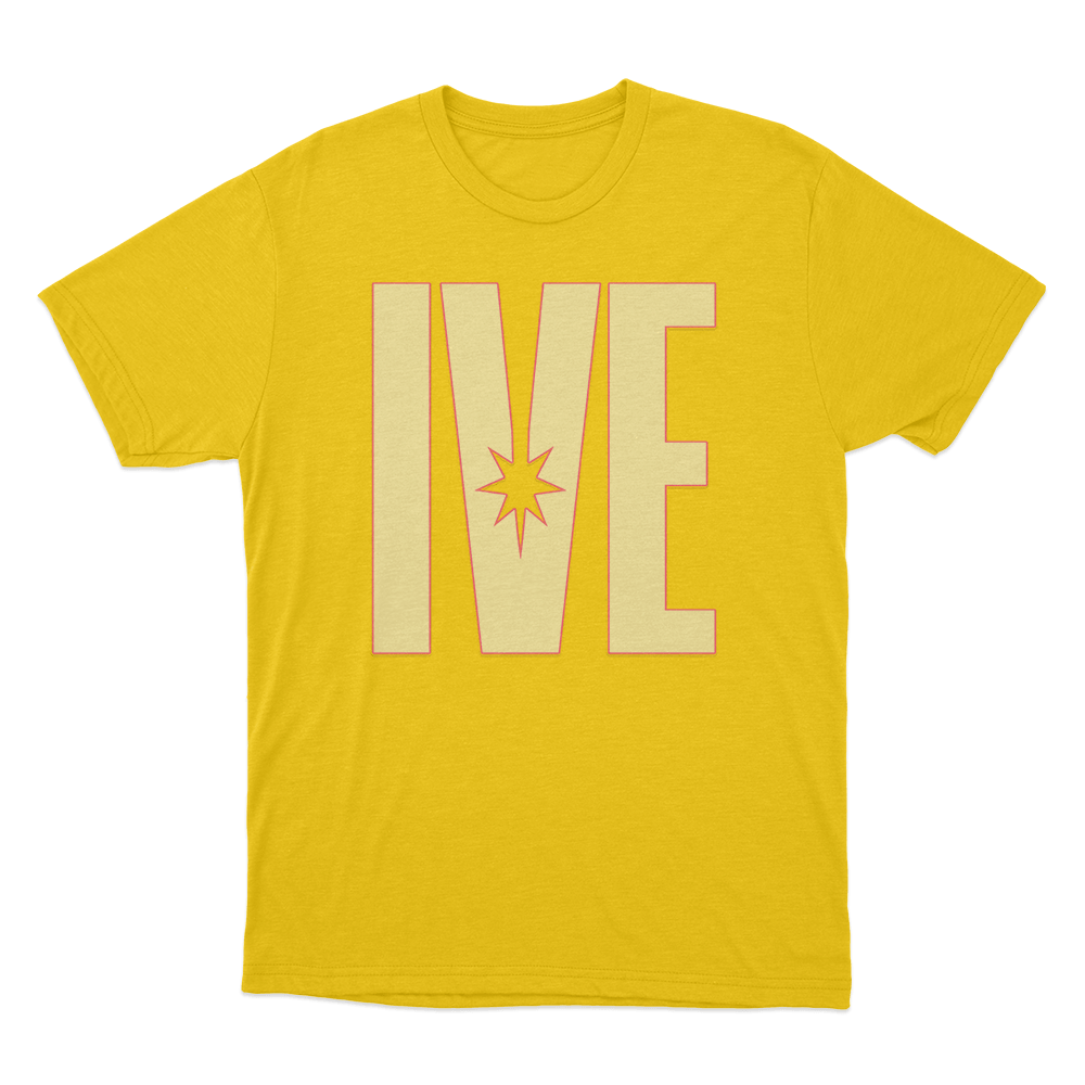 IVE Unisex T Shirt Yellow IVE Unisex T Shirt Yellow