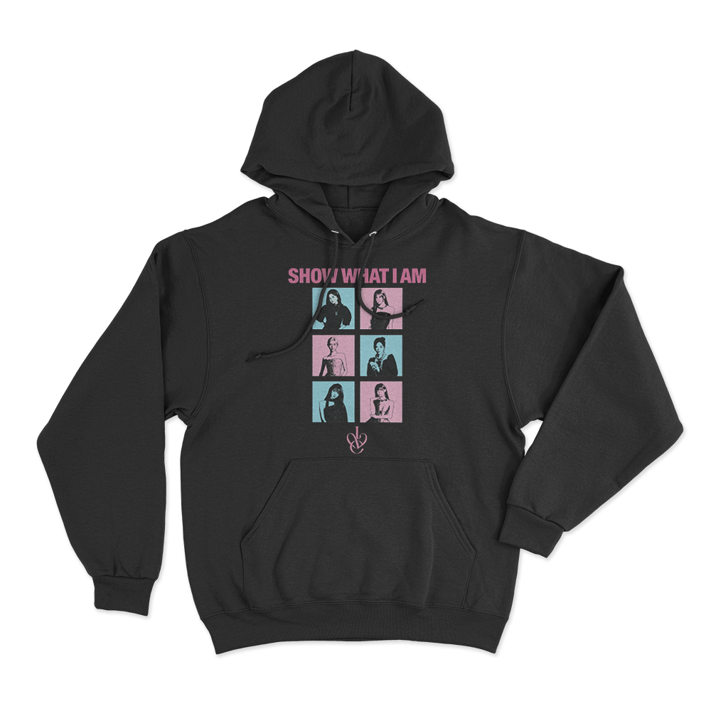 Show What I Am Portrait Unisex Hoodie Black Show What I Am Portrait Unisex Hoodie Black
