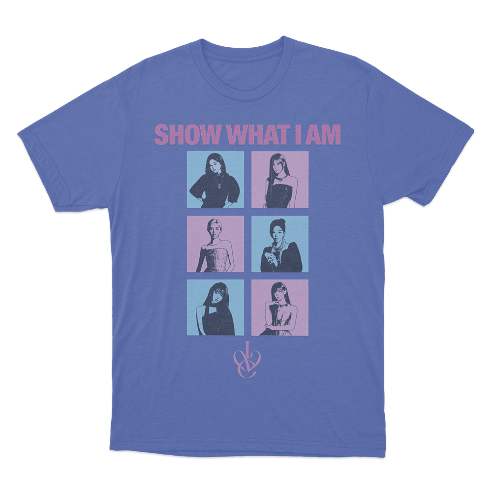 Show What I Am Portrait Unisex T Shirt Blue Show What I Am Portrait Unisex T Shirt Blue 1